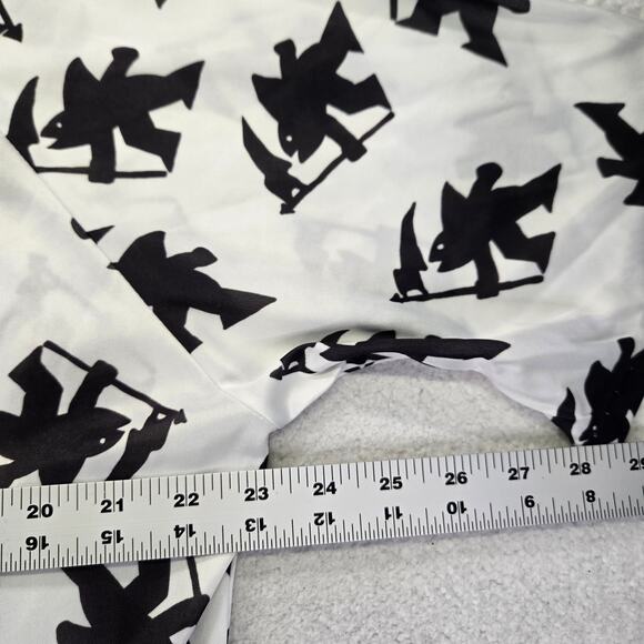 Vtg Carina Ford Polo Shirt Mens L Disco Performance USA 70s Johnny Collar Point - Picture 6 of 7